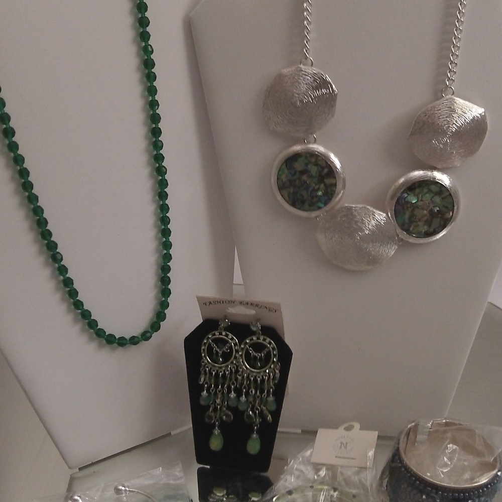 NWT BEAUTIFUL LUCIA - NECKLACES EARRINGS & BRACELE
